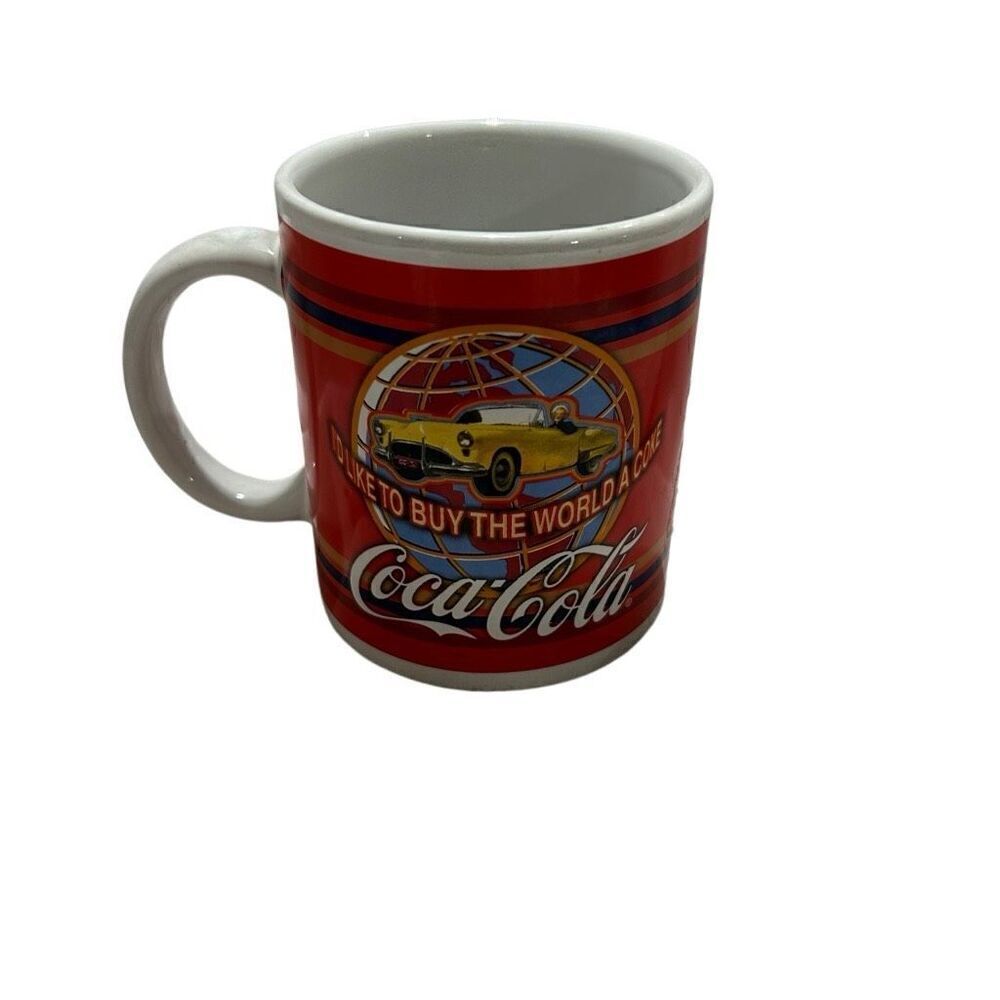 I’d Like to Buy the World a Coke Mug Coca Cola Coffee Mug by Houston Harvest